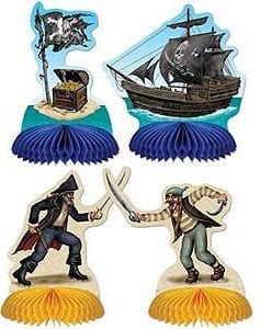 Pirate Honeycomb Table Decorations