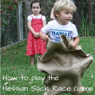 How to Play the Hessian Sack Race Game