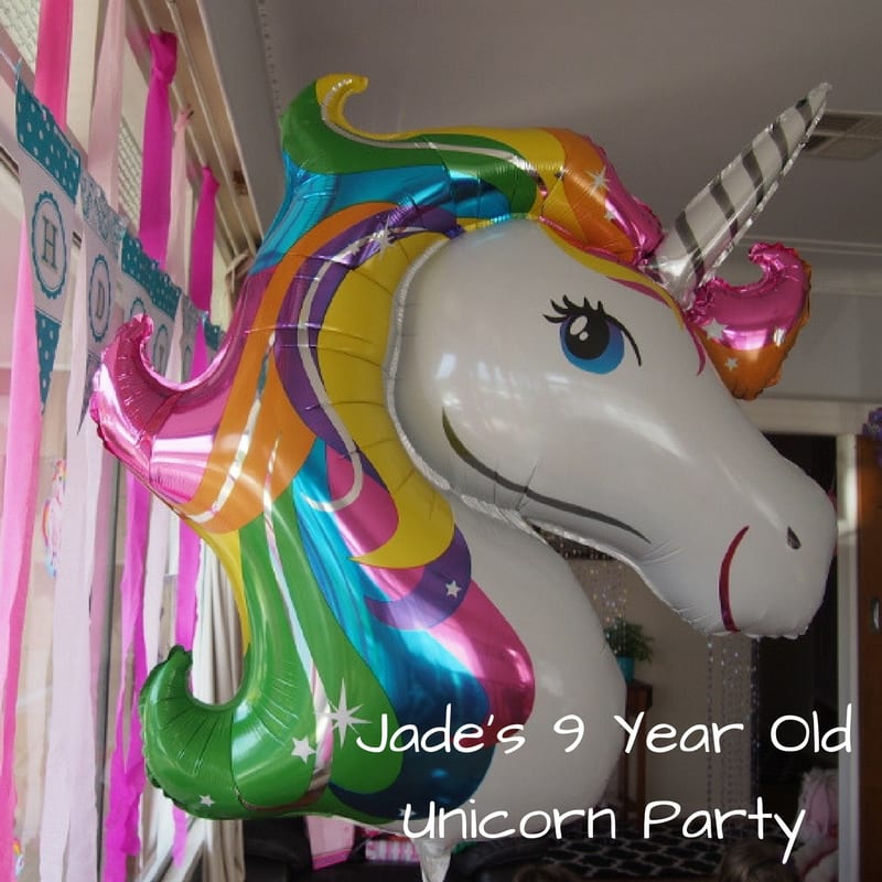Jade's 9 Year Old Unicorn Party | Party Ideas in a Box